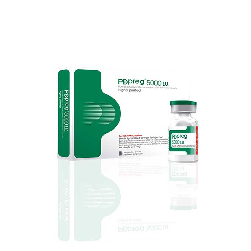 pdpreg-iran-hcg-5000iu.jpg Pdpreg iran HCG 5000IU 1 Flakon - Image 1